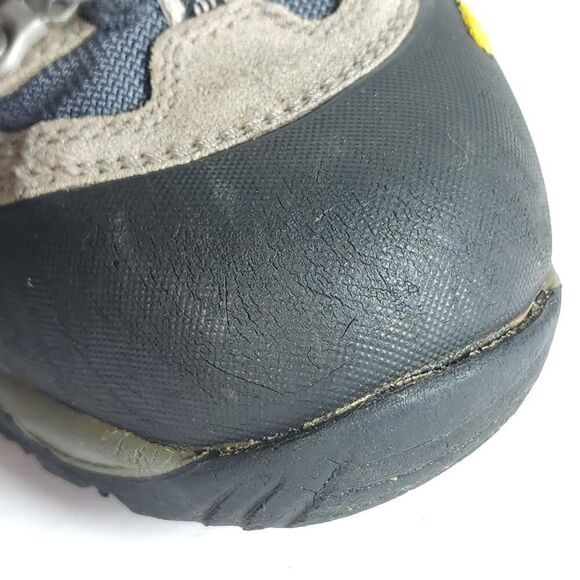 Asolo Men's Fugitive Gore-Tex US12 Black Gray Suede Waterproof Hiking Boots - Picture 15 of 16